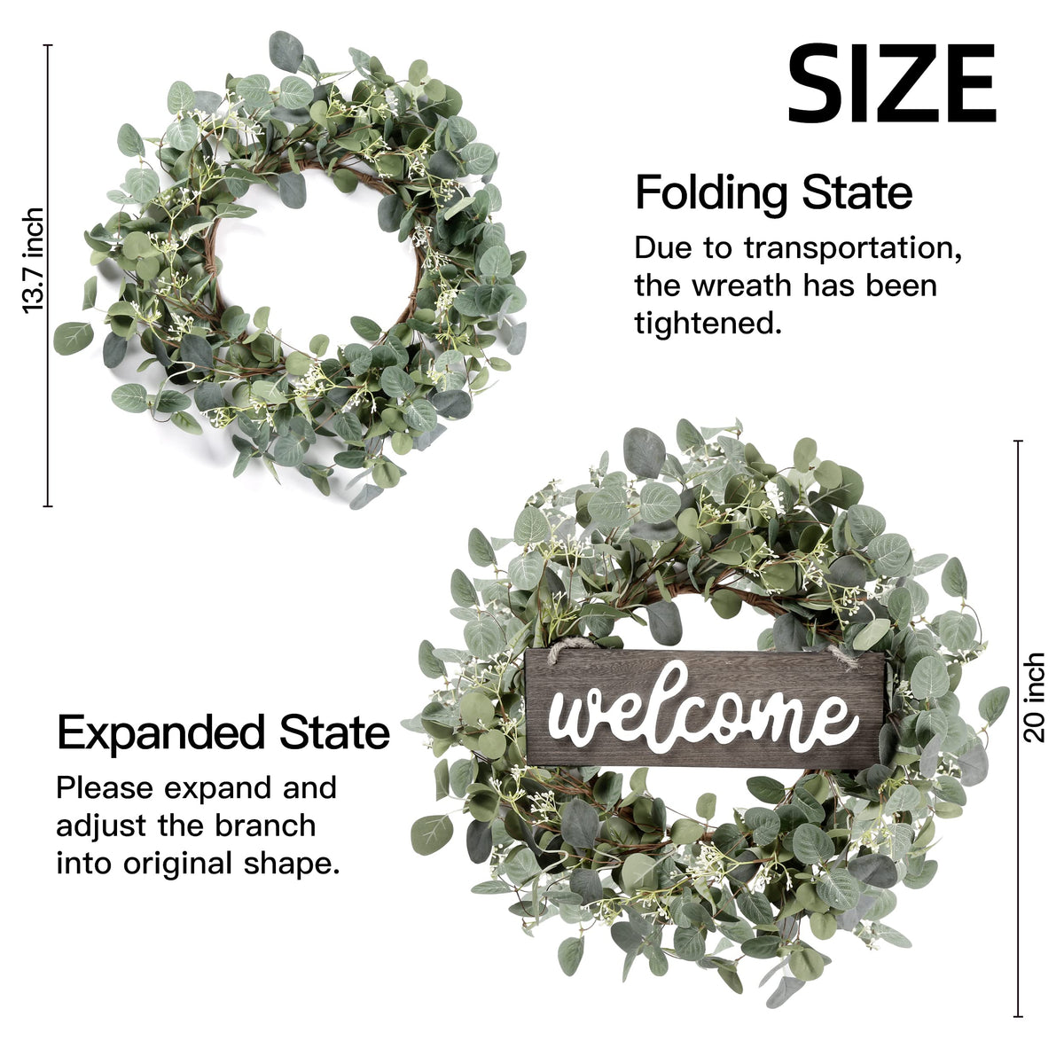 Sggvecsy wreath displayed above a fireplace enhances farmhouse style and seasonal charm.
