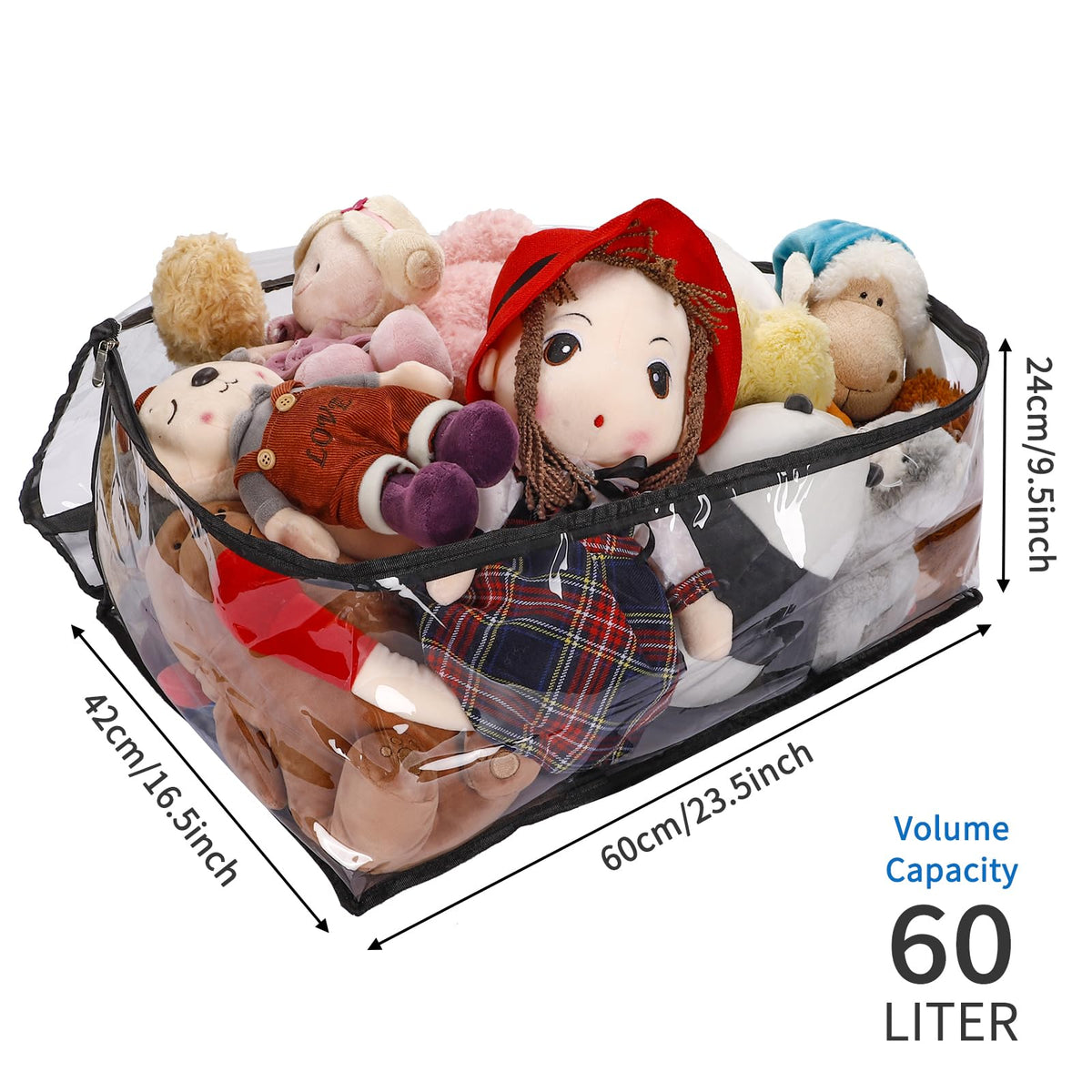 SGHUO 60L bags in living space with organized items