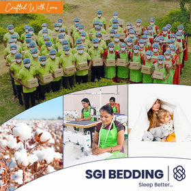 SGI Bedding modern-tailored look adds sophistication to your bedding ensemble.