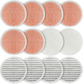 Sgizoku Bissell Spinwave heavy scrub mop pad tackles tough floor stains.