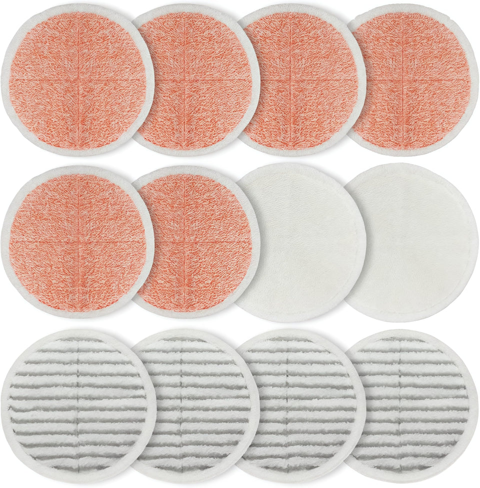 Sgizoku Bissell Spinwave heavy scrub mop pad tackles tough floor stains.