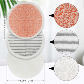 Sgizoku Spinwave mop pad for wet and dry use in versatile cleaning.