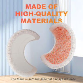 Sgizoku mop pad installs without tools for easy replacement.