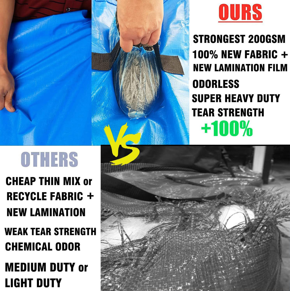 SGPAC twin mattress bag with zipper closure seals out dust during transport.