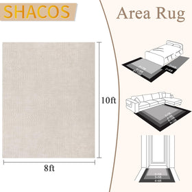SHACOS high-low pile detail highlights arch texture for tactile interest