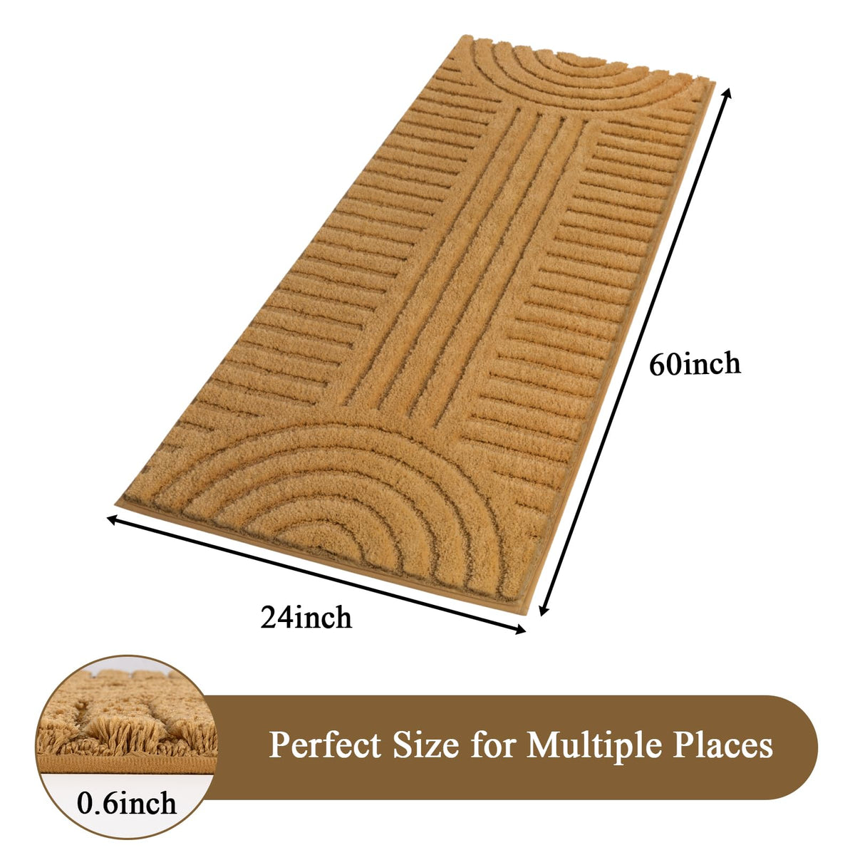 SHACOS soft 15mm pile close-up captures cozy foot feel