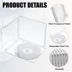 SHANDERBAR 25-pack open tray displays secure single-disc protection