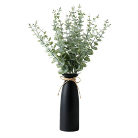 Shanranplus vase with greenery – 19-inch centerpiece for year-round decor.