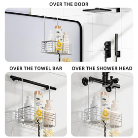 SHANSHUI 360-degree rotatable caddy enables easy reach while showering