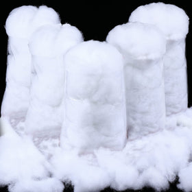 Shappy Christmas fake snow in bags for easy indoor decorating.