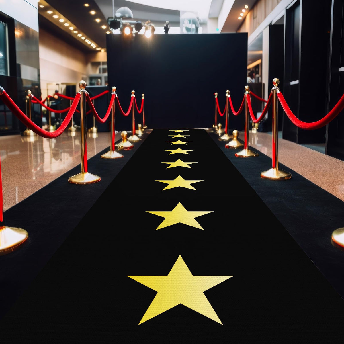 Shappy decor usable indoors or outdoors for versatile events