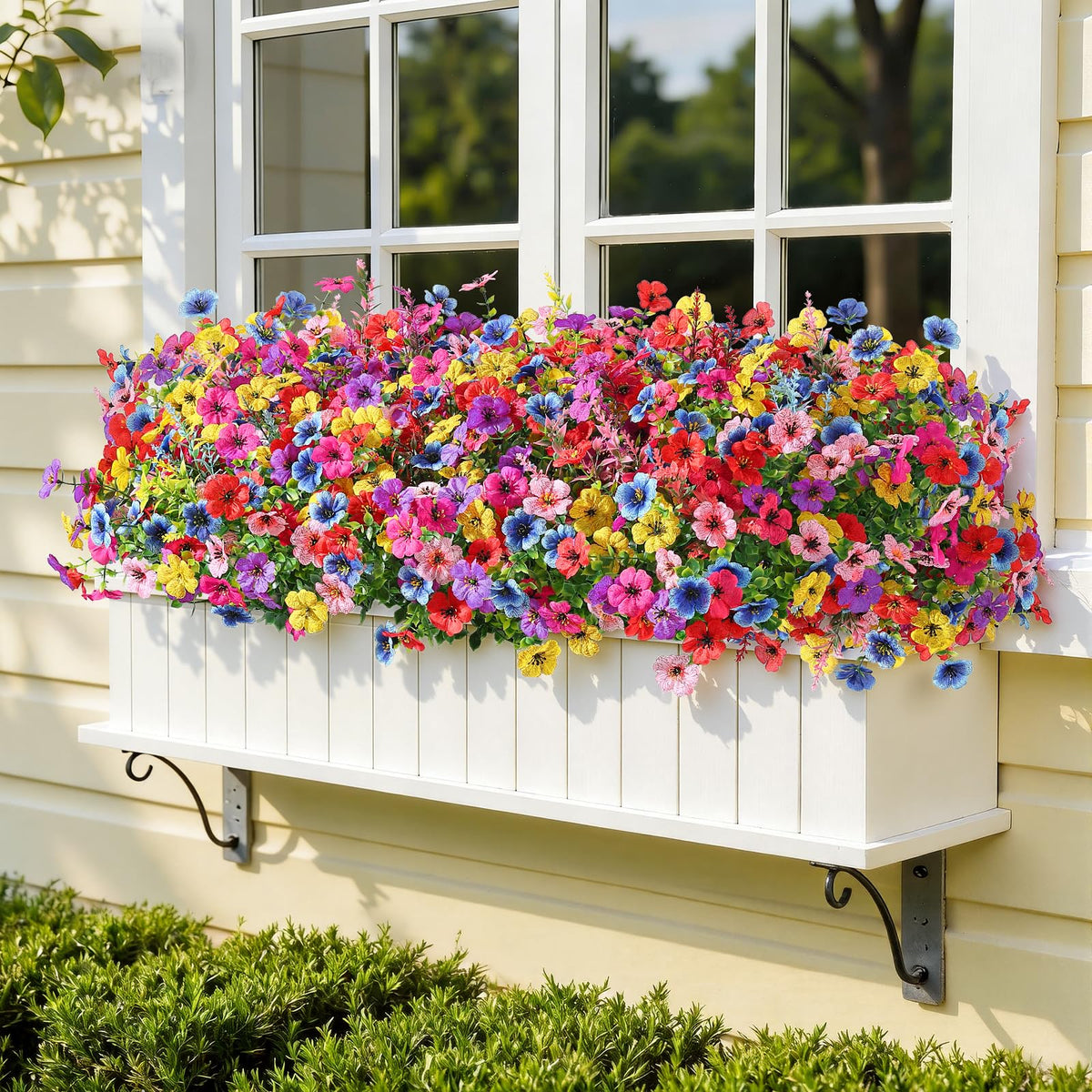 SHareconn blue eucalyptus bouquet for porch accents