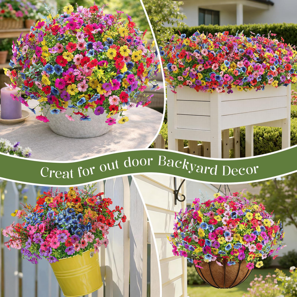 SHareconn purple eucalyptus bouquet adds year-round color