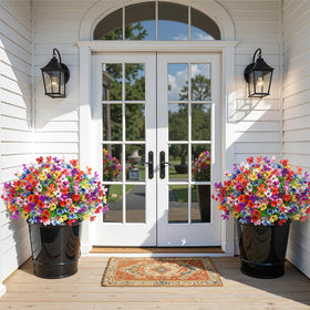 SHareconn indoor/outdoor accents blend with live plants for natural charm.