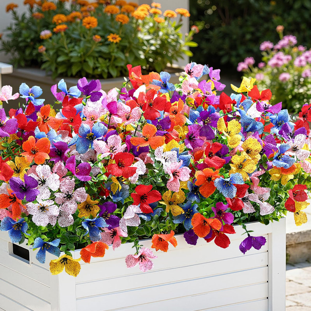 SHareconn outdoor porch display remains eye-catching with weatherproof design.