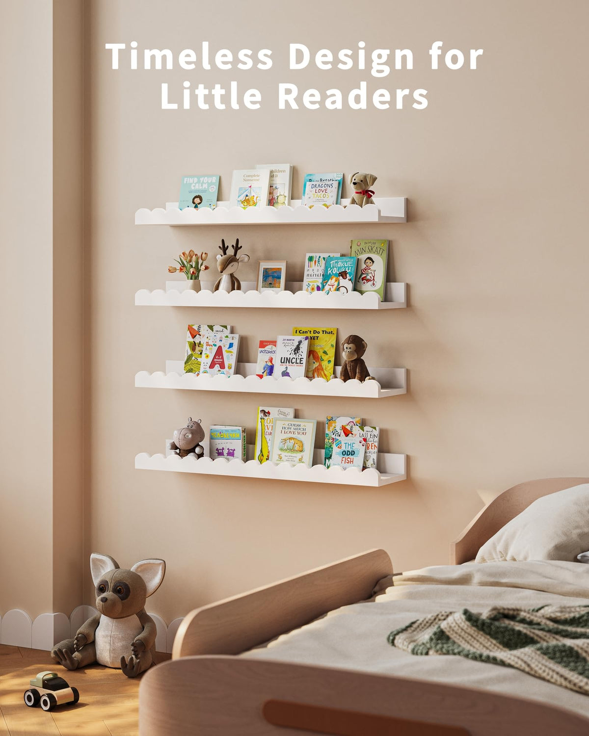 Shario easy installation hardware simplifies setup for busy parents.