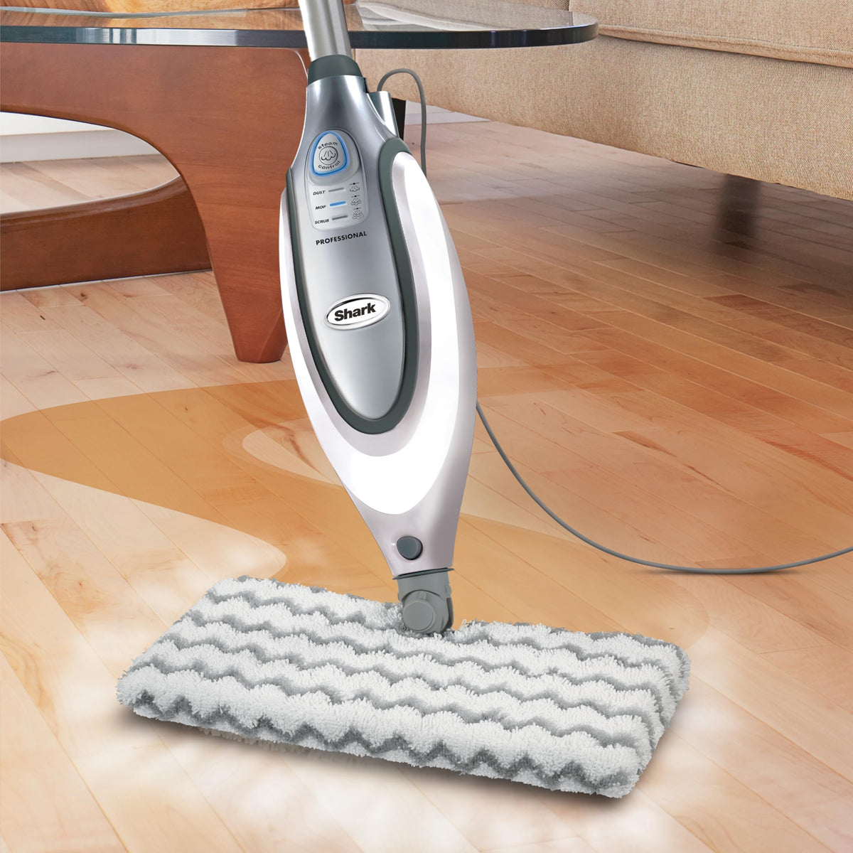 Shark Advanced pad with durable construction for repeated floor cleaning