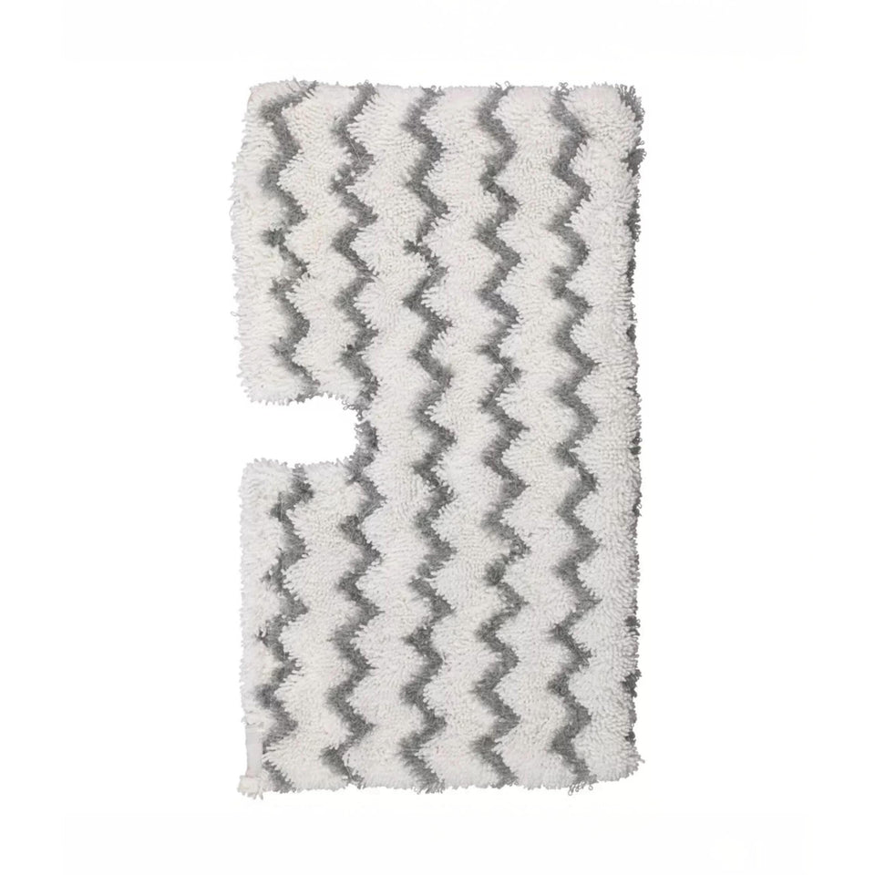 Shark Advanced microfiber pad lifting dirt on sealed floors for easy cleaning