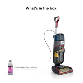 Shark CarpetXpert HairPro includes a twelve-ounce cleaning solution.