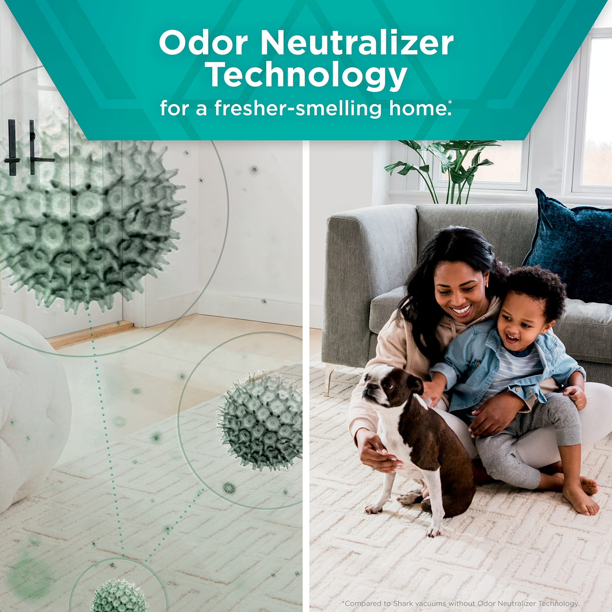 Easy replacement in Shark devices to maintain odor control.