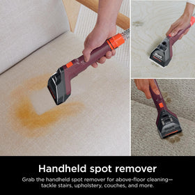 Shark EX150 deep-clean performance lifts dirt and grime from fibers
