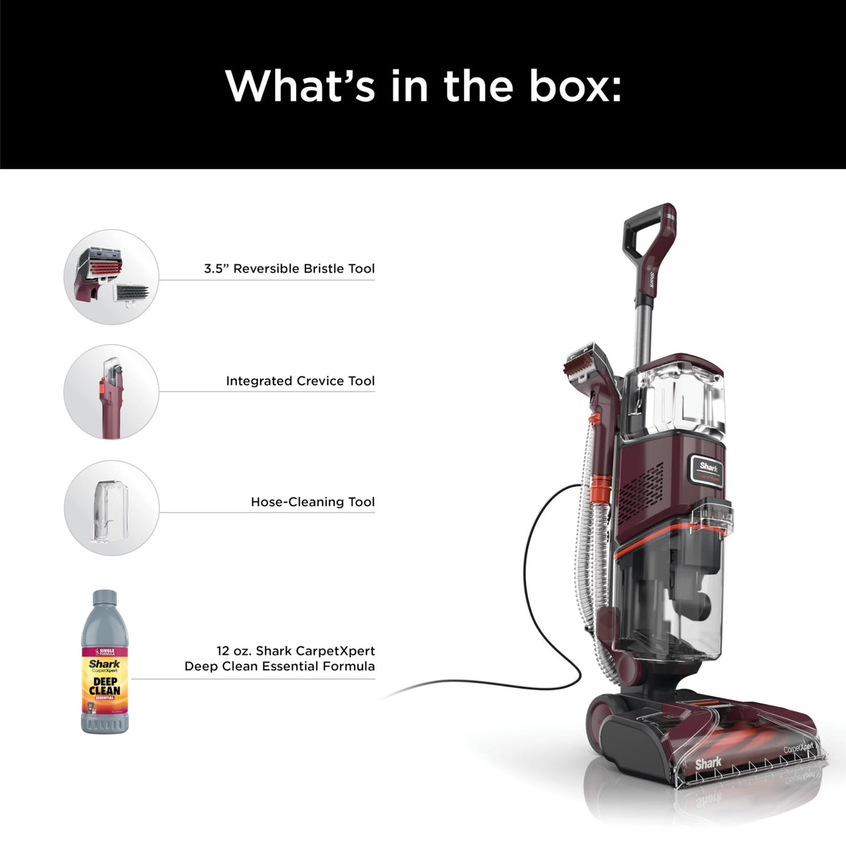Shark EX150 renewed design ships with trusted performance and user-friendly setup