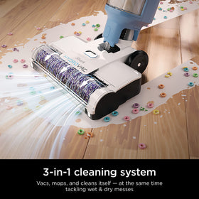 Shark HydroVac sealed hard floors cleaning on hardwood, tile, and more.
