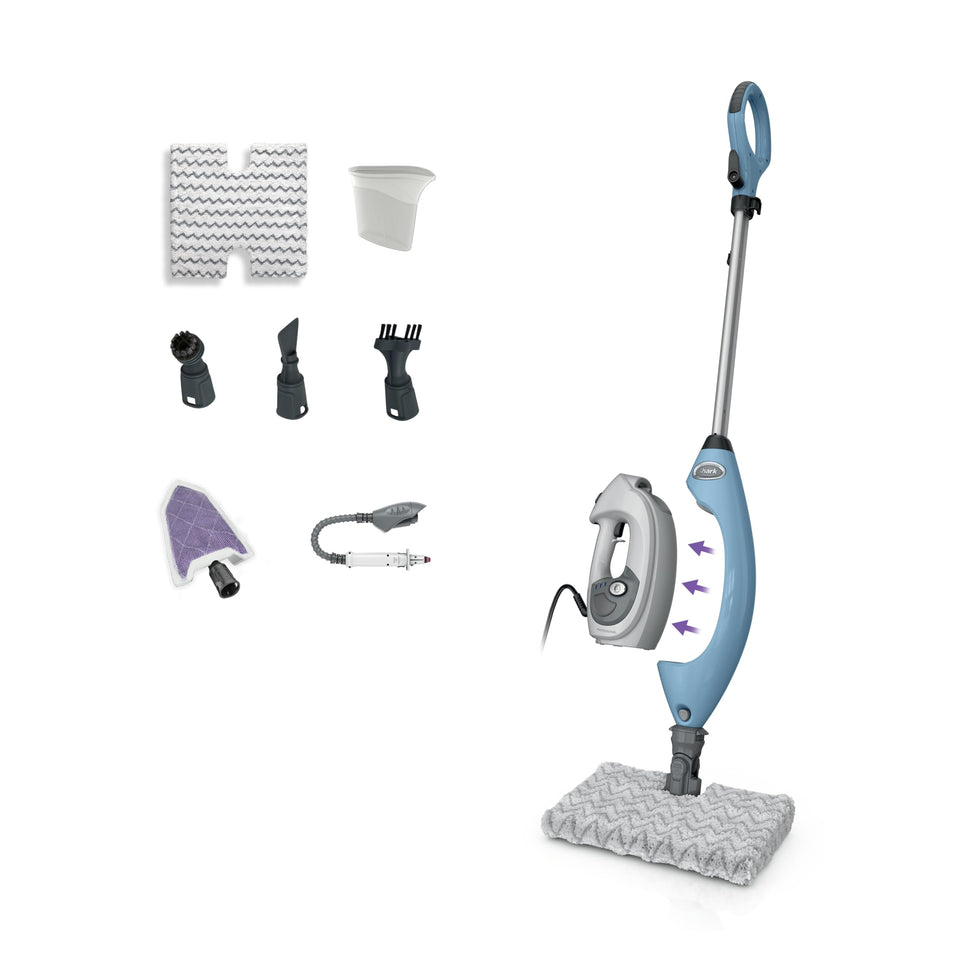 Shark Lift-Away 5-in-1 steam mop on sealed floors for a spotless clean