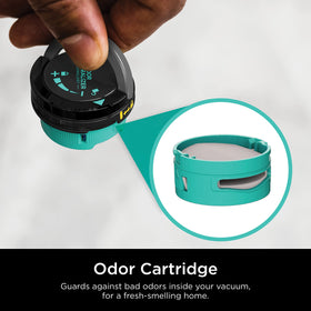 Two Shark replacement cartridges for Odor Neutralizer Technology, for ongoing odor control.