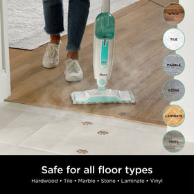 Shark S1000 steam mop with two dirt-grip pads