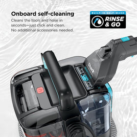 Shark StainStriker 20x stain-striking power vs ordinary cleaners.