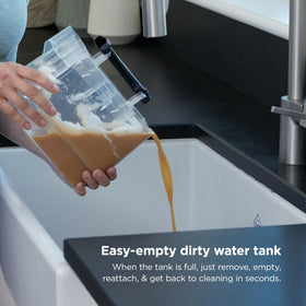 Shark StainStriker lightweight design for easy handling and storage.
