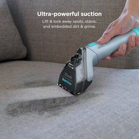 Pet mess extractor attachment tackling spills and odors