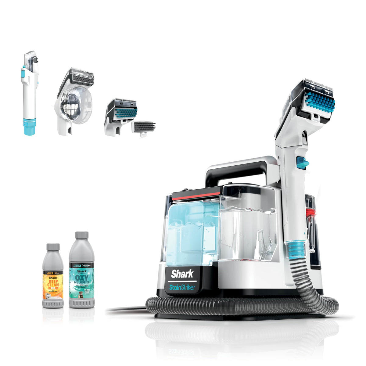 Shark StainStriker portable cleaner for on-the-go stain removal on carpets and upholstery