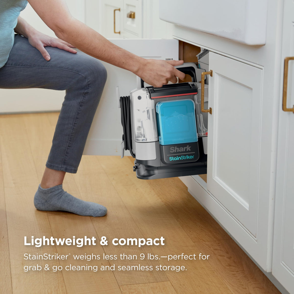 Shark StainStriker whole-home cleaning for carpets, upholstery, and cars