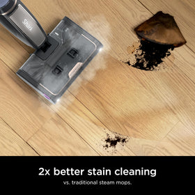Shark Steam Pickup quick-empty tray for easy debris disposal