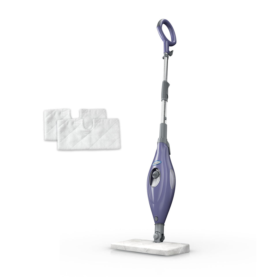 Shark Steam Pocket Mop front view shows compact, easy-to-store design.
