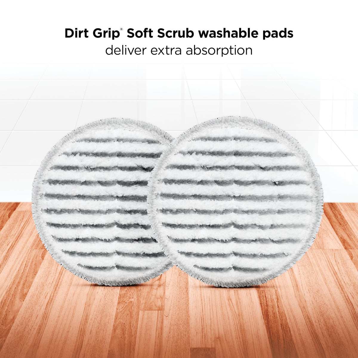 Shark mop cleaning sealed hard floor surfaces with ease.