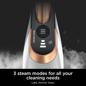 Shark SteamSpot dirt grip pad absorbs daily spills.