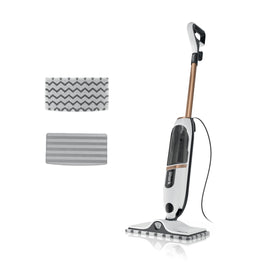 Shark SteamSpot with steam-blaster technology targets tough messes.