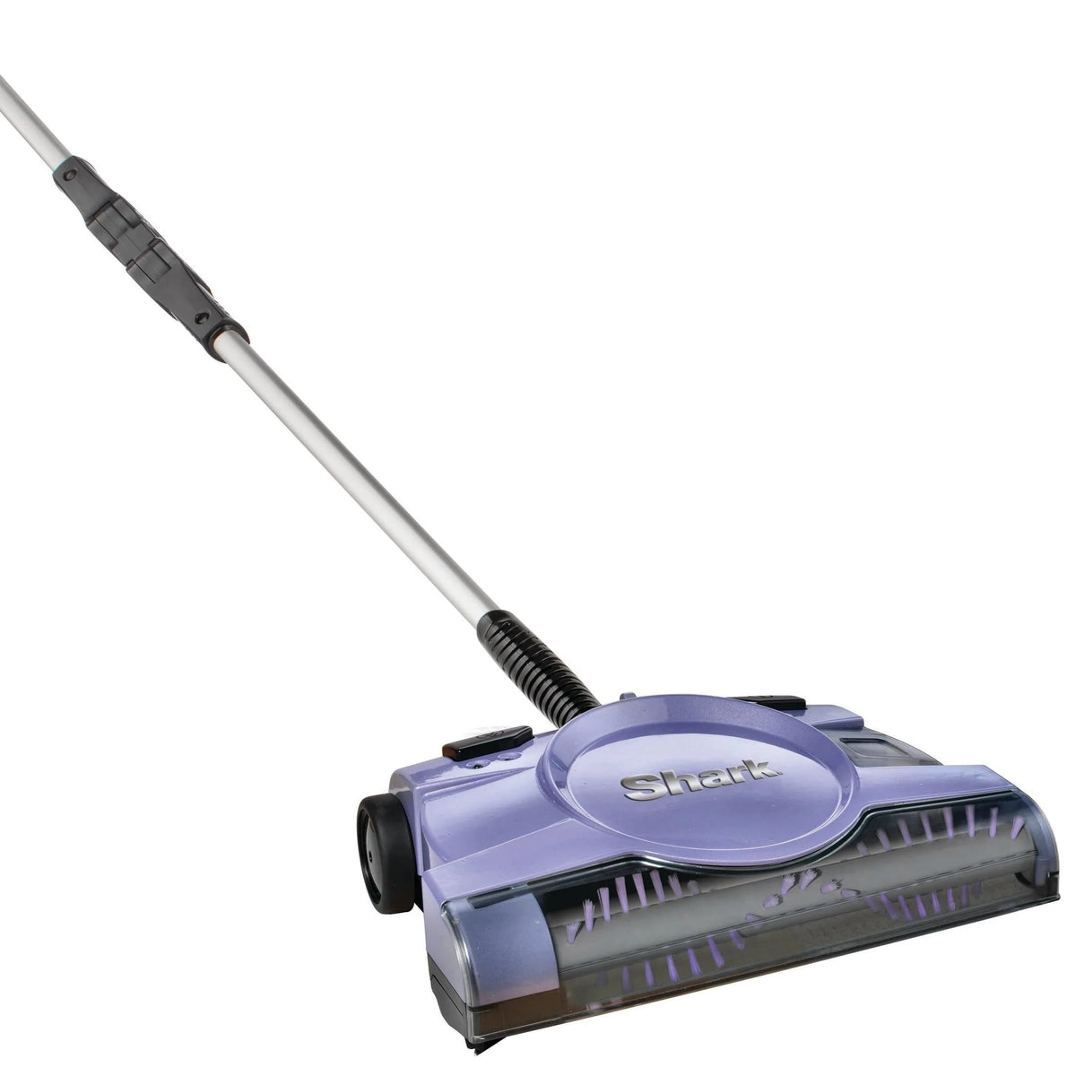 Shark V2945Z side view shows lightweight handling and swivel maneuverability.