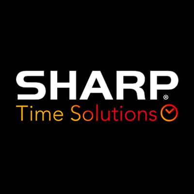 Sharp optional battery backup preserves time and alarms during power loss.