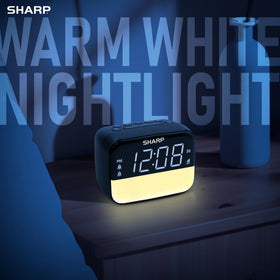 Sharp snooze and sleep timer for gentle wake and quiet nights.