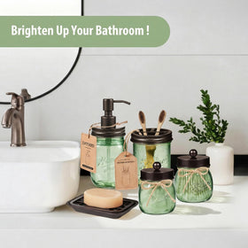 SheeChung bronze metal wire basket provides versatile organization on the counter