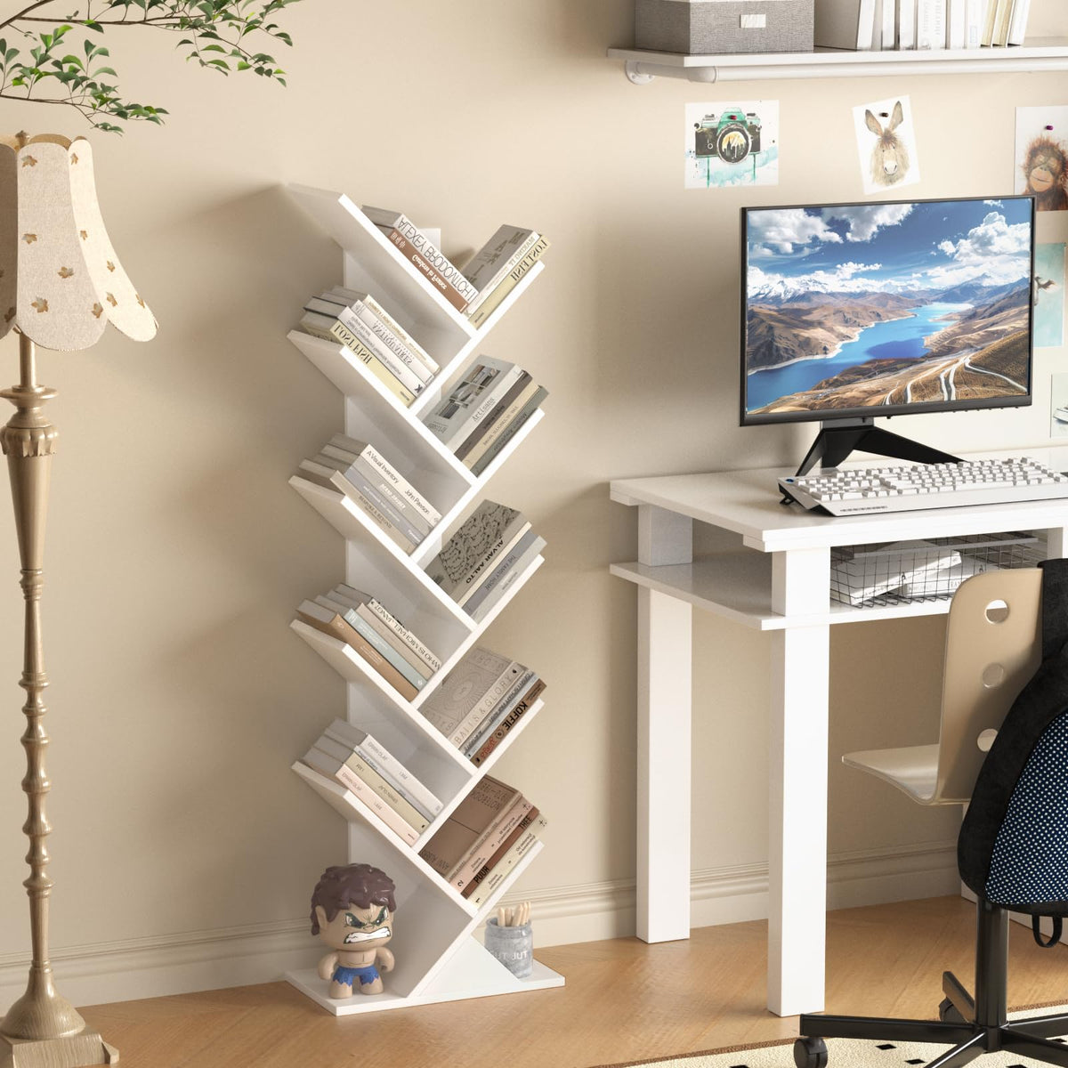 SHEEPAM simple assembly included, enabling quick setup for organized living.