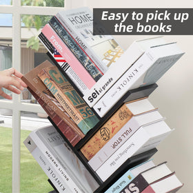 SHEEPAM organized books and magazines displayed neatly