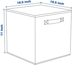 ShellKingdom fabric storage bin designed for drawers and shelves for tidy spaces.