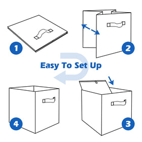 ShellKingdom compact bin fits cubbies and shelves neatly