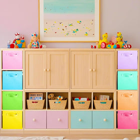 ShellKingdom toy storage bin keeps playthings within reach