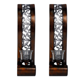 Shelving Solution wall sconce suitable for indoor use with covered outdoor spaces